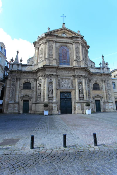 Fachada de Eglise Notre Dame (1685-1707), Burdeos, Francia —  Fotos de Stock