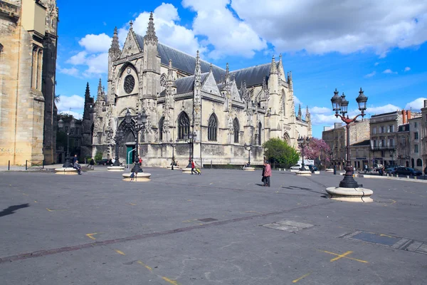 Basílica de Saint-Michel (14-16 qt.), Patrimonio de la UNESCO, Burdeos, Francia —  Fotos de Stock