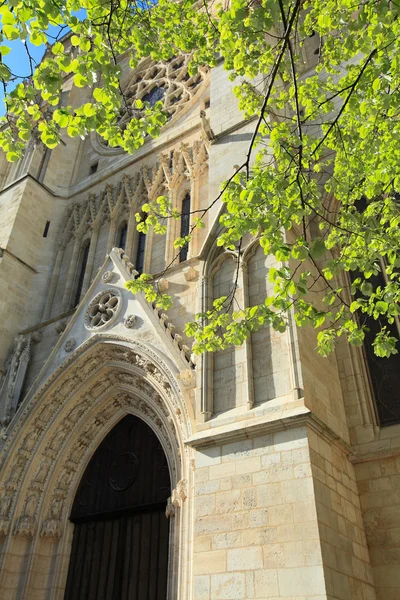 Cathédrale Saint-André (11th-15th c.), UNESCO heritage site, — 图库照片