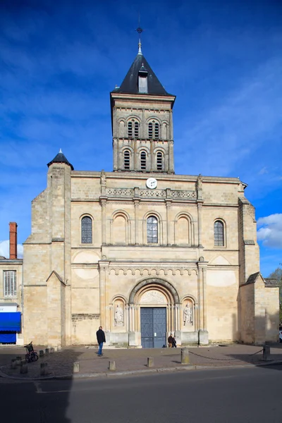 Basílica de Saint-Seurin (11th.c.) ), Patrimonio de la UNESCO, Burdeos — Foto de Stock