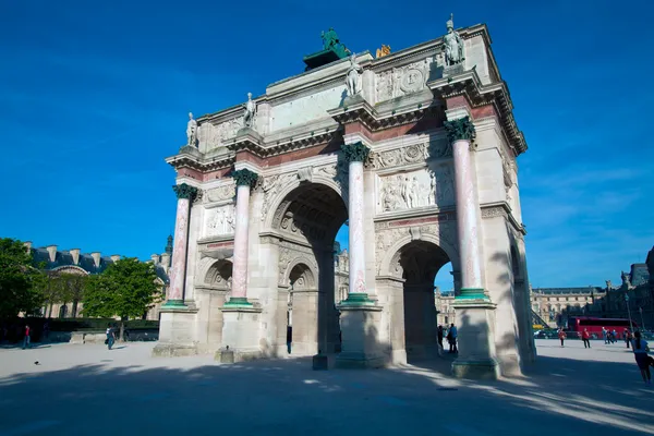 Arc de triomphe du carrousel (1806-1808, entworfen von Charles per — Stockfoto