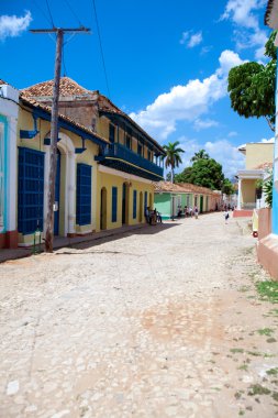 evler eski şehir, trinidad, Küba