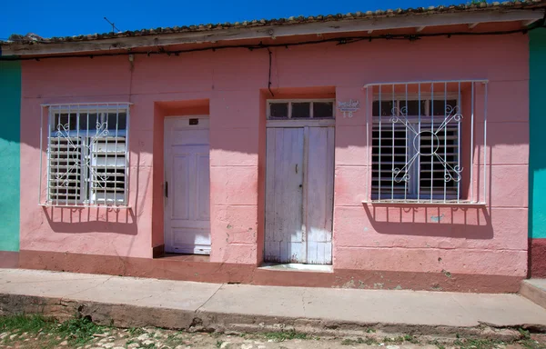 Domy ve staré části města, trinidad, Kuba — Stock fotografie