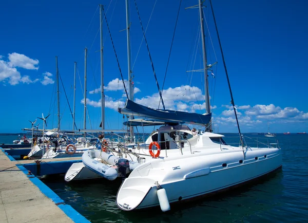 Yacht Marina i cienfuegos, Kuba — Stockfoto