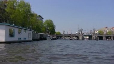 amsterdam - tekne turu, Hollanda kanalları