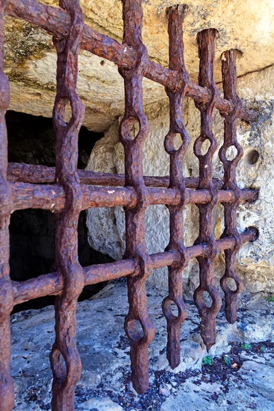 Barras antiguas de hierro Prisión —  Fotos de Stock