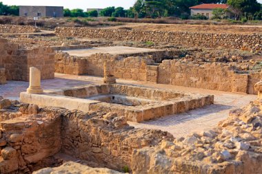Antik mozaik sit alanı, paphos, Kıbrıs