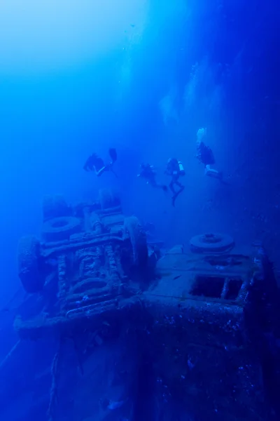 Zenobia ship wreck near Paphos, Cyprus — Stock Photo, Image