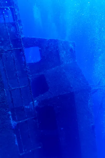 Zenobia ship wreck near Paphos, Cyprus — Zdjęcie stockowe