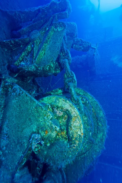 Zenobia ship wreck near Paphos, Cyprus — Stock Photo, Image