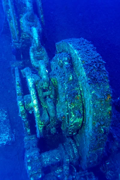 Zenobia ship wreck near Paphos, Cyprus — Zdjęcie stockowe