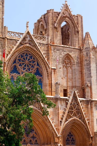 Famagusta gotische kathedraal, Noord-cyprus — Stockfoto