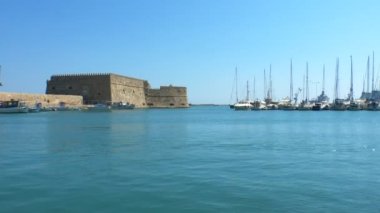 koules Venedik Kalesi ve limanı, heraklion, Girit