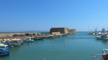 koules Venedik Kalesi ve limanı, heraklion, Girit