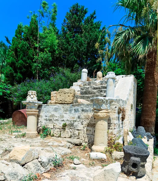 Dentro del castillo veneciano de Kyrenia (siglo XVI), Chipre del Norte — Foto de Stock