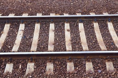 demiryolu parça closeup