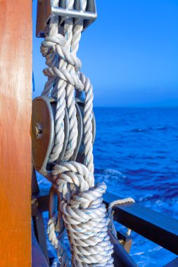 Yelkenli tekne kuyuları: İp ve deniz mili