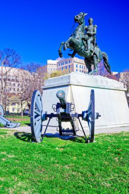 Andrew Jackson Monument, Washington DC clipart