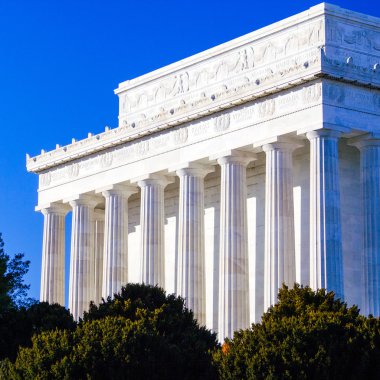 Lincoln Memorial Closeup, Washington Dc