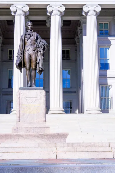 Estatua del Tesoro y Hamilton, Washington DC —  Fotos de Stock