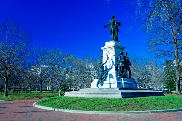 Monumento a Lafayette, Washington DC — Fotografia de Stock