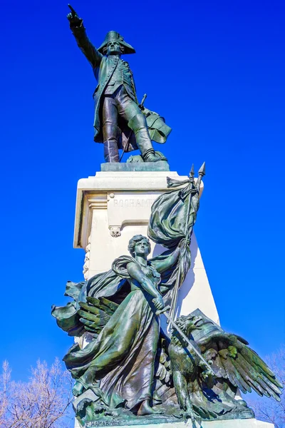 Monumento a Rochambeau, Washington DC —  Fotos de Stock