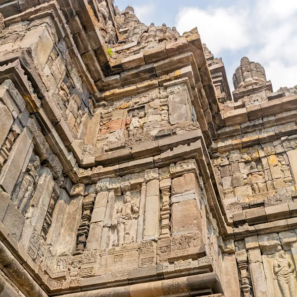 Prambanan hindoe tempel, java — Stockfoto