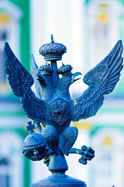 Герб Російської імперії, Санкт-Петербурзі — стокове фото