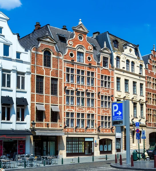 Guildhalls on the Grand Place, Brussels — Stock Photo, Image