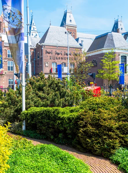 Rijksmuseum - nationales museum, amsterdam — Stockfoto