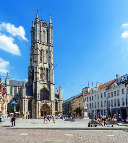 Święty bavo katedry, Gandawa, Belgia — Zdjęcie stockowe