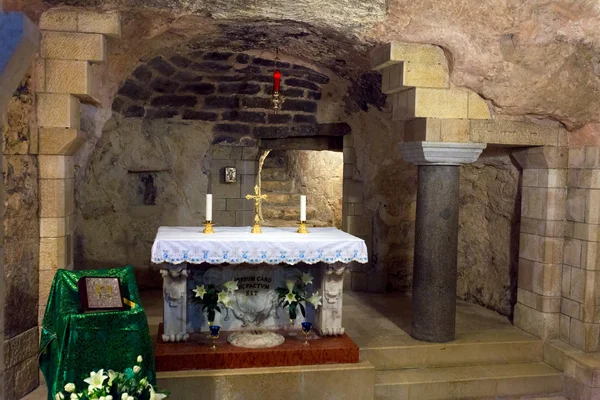 Saint Mary Grotto of Annunciation Cathedral — Stock Photo, Image