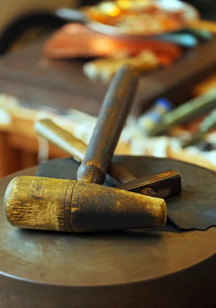 Tools for Metal Embossing — Stock Photo, Image