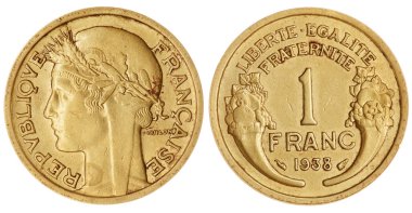 izole bir Frangı sikke