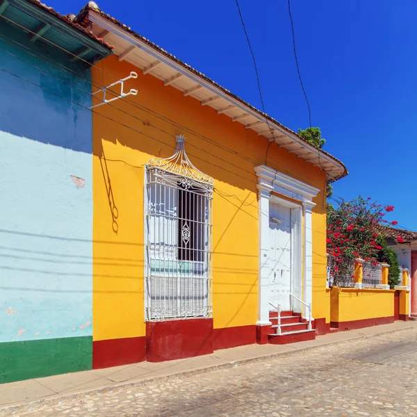 Régi város casa ház trinidad, Kuba — Stock Fotó