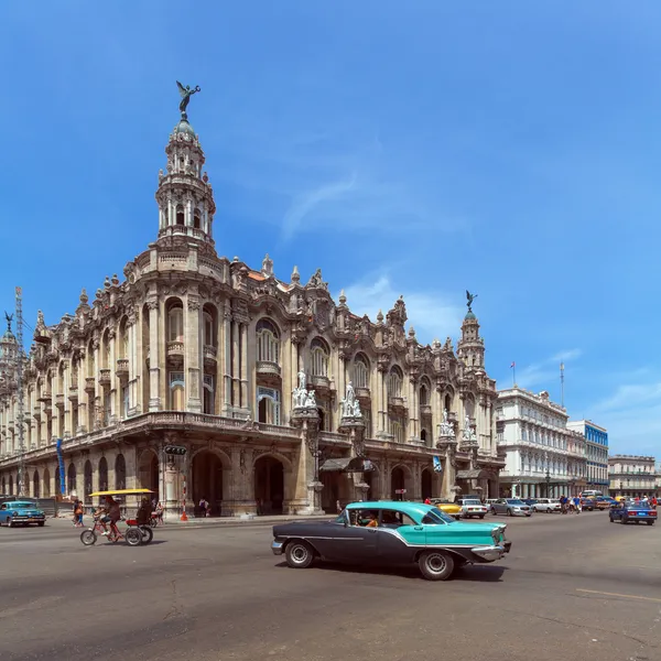 Gran Teatro en La Habana, Cuba — Foto de Stock