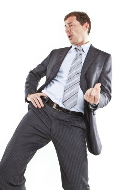 çılgın işadamı dans