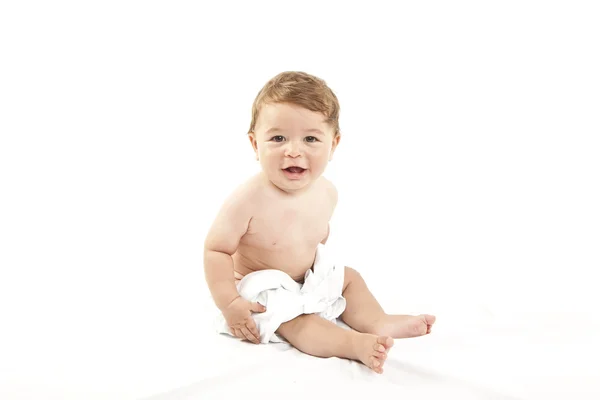 Portret van een schattige baby — Stockfoto
