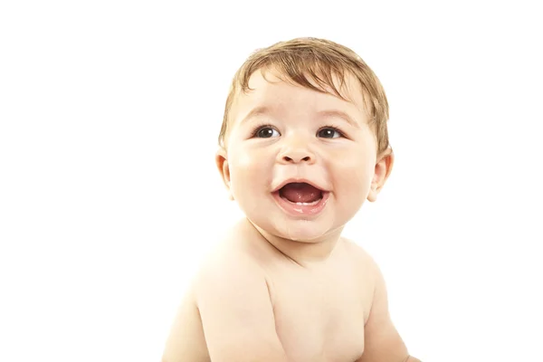 Retrato de un lindo bebé —  Fotos de Stock