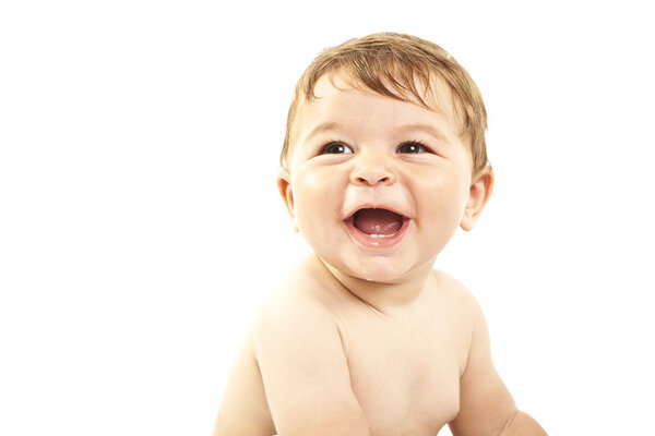 portrait of a cute little baby