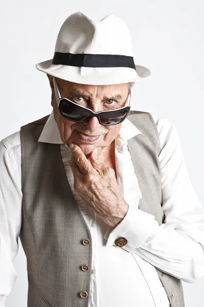 Fashion grandpa — Stock Photo, Image