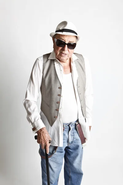 Abuelo de moda — Foto de Stock