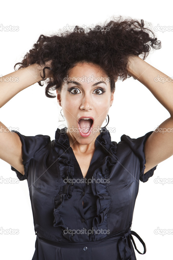 Jolie Brunette Fille Surprise Visage Expression Image Libre De Droit Par Tommasolizzul C Jolie Brunette Fille Surprise Visage Expression Image Libre De Droit Par Tommasolizzul C