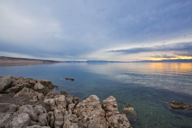 Hırvatistan 'da gün batımı