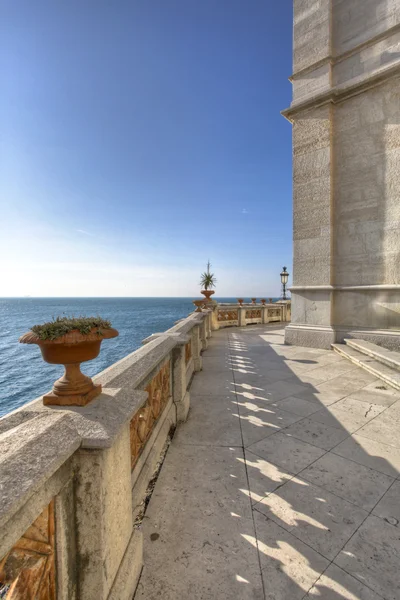 Balcony on the sea — Stock Photo, Image