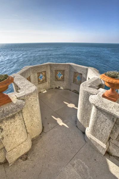 Balcony on the sea — Stock Photo, Image