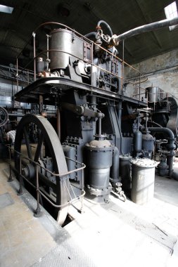 eski vintage fabrika