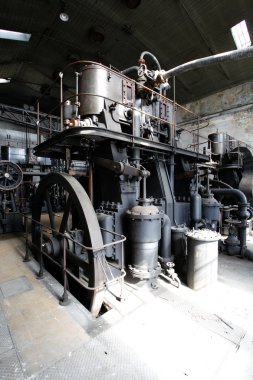 eski vintage fabrika