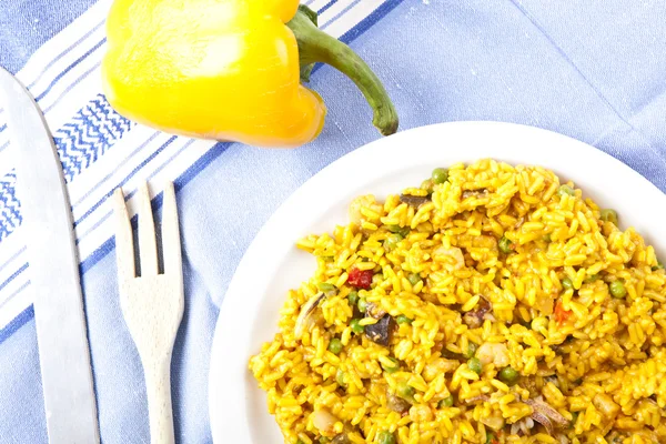 Paella Ordförande — Stockfoto