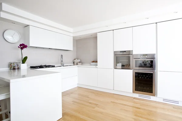 Fehér, piros fa konyha konyhai pad — stock fotó © lunamarina #5510872